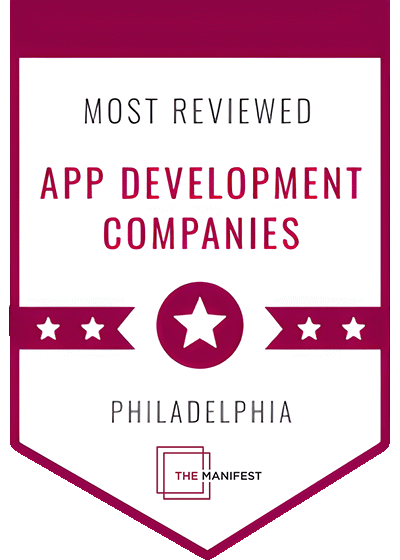 Most Reviewed App Development Company by The Manifest